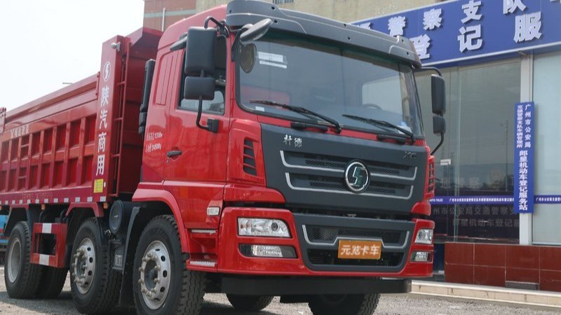 陕汽商用车 轩德X6 复合版 220马力 6X2 4.9米自卸车